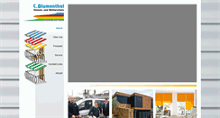 Desktop Screenshot of blumenthal-montagen.ch